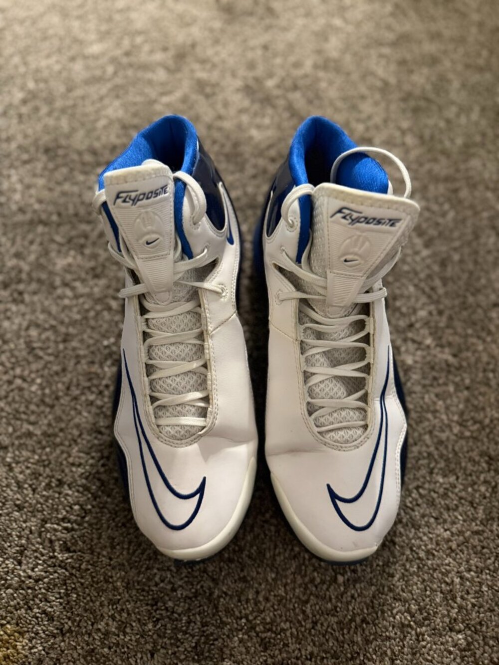 Nike Air Max Flyposite White Game Royal 536850-100 Men's 9.5 2012